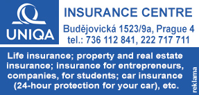INSURANCE CENTRE IN PRAGUE FOR RUSSIAN AND ENGLISH SPEAKING CLIENTS - UNIQA pojišťovna, a.s.